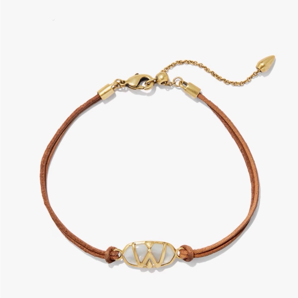 Wrangler® x Yellow Rose by Kendra Scott Elaina Vintage Gold Corded Bracelet